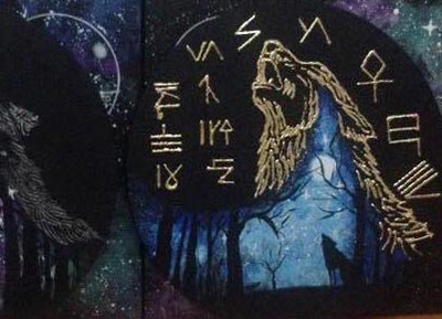 Bozkurt Düşleri Akrılık Tablo