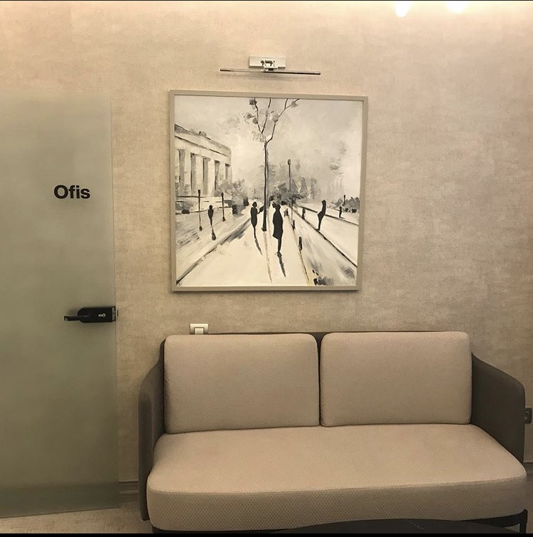 TUAL ÜZERİNE YAĞLI BOYA